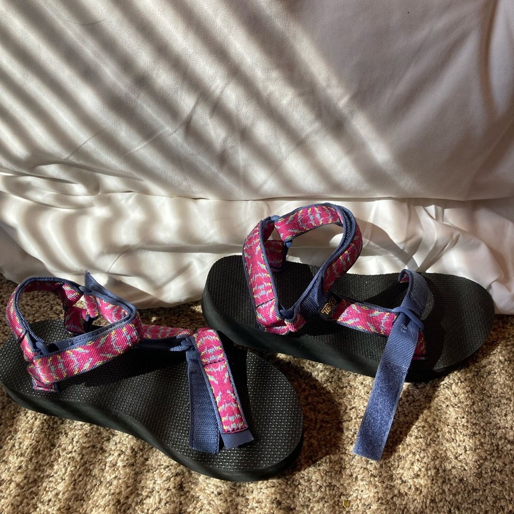 Purple And Pink Tevas